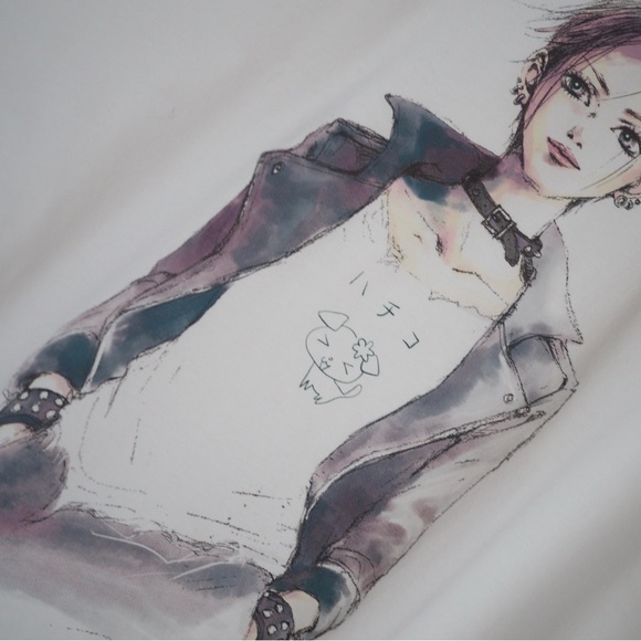 Ai yazawa nana Uniqlo short sleeve t shirt top new - Picture 2 of 6